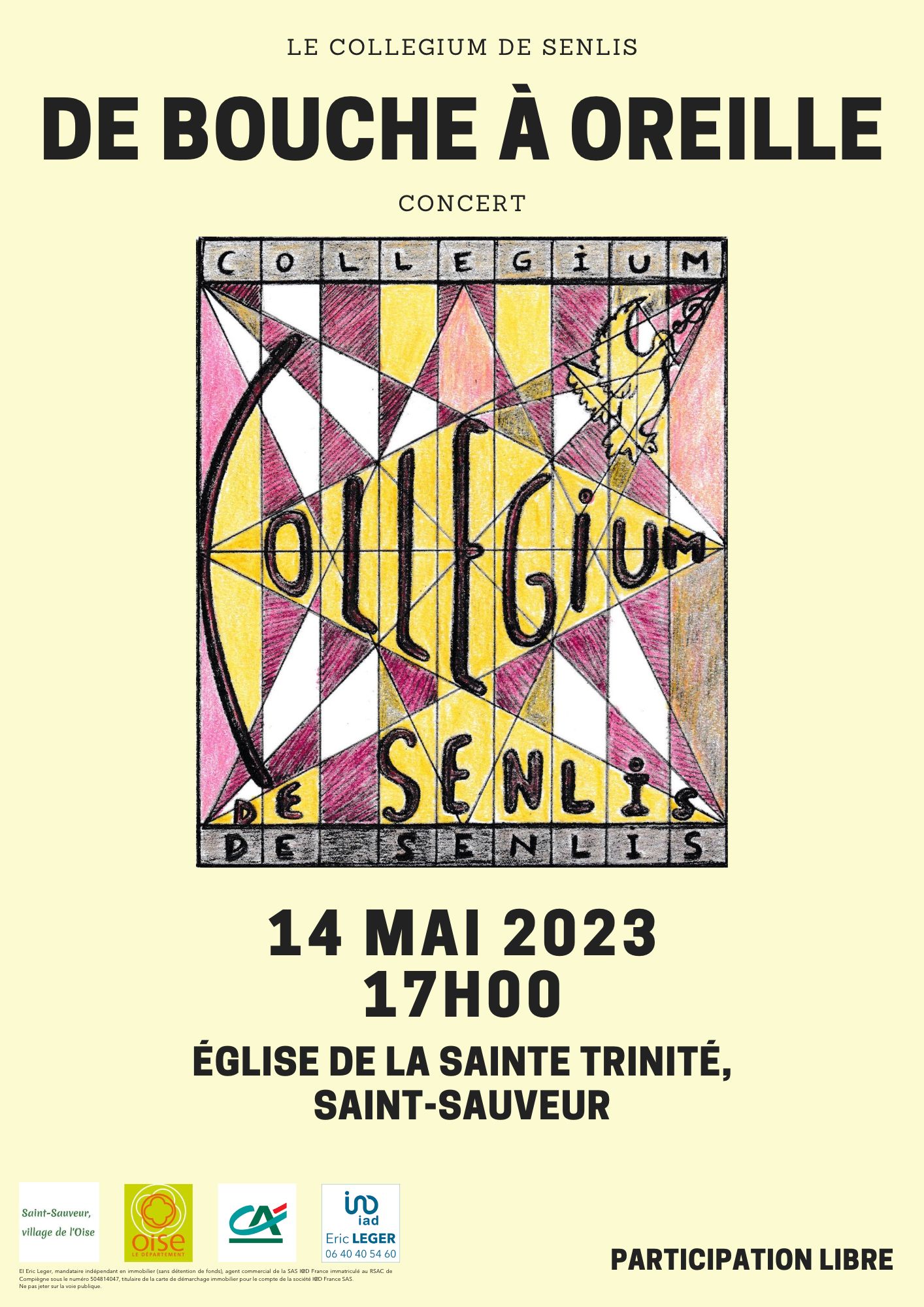 Affiche 14 mai 2023 à Saint Sauveur